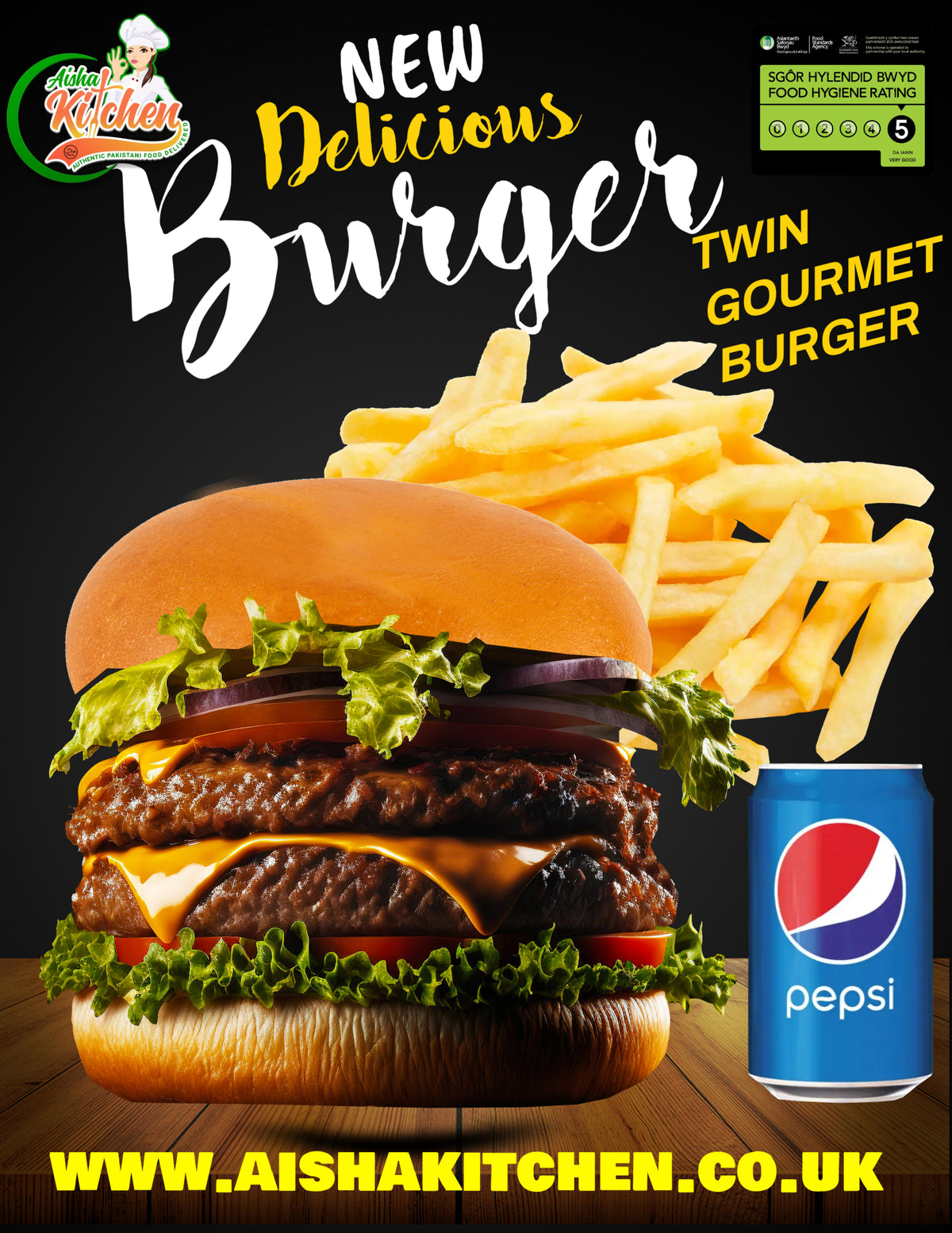 TWIN GOURMET BURGER AND CHIPS AND DRINK MEAL DEAL