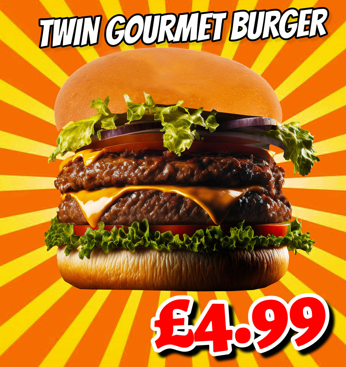 TWIN GOURMET BURGER