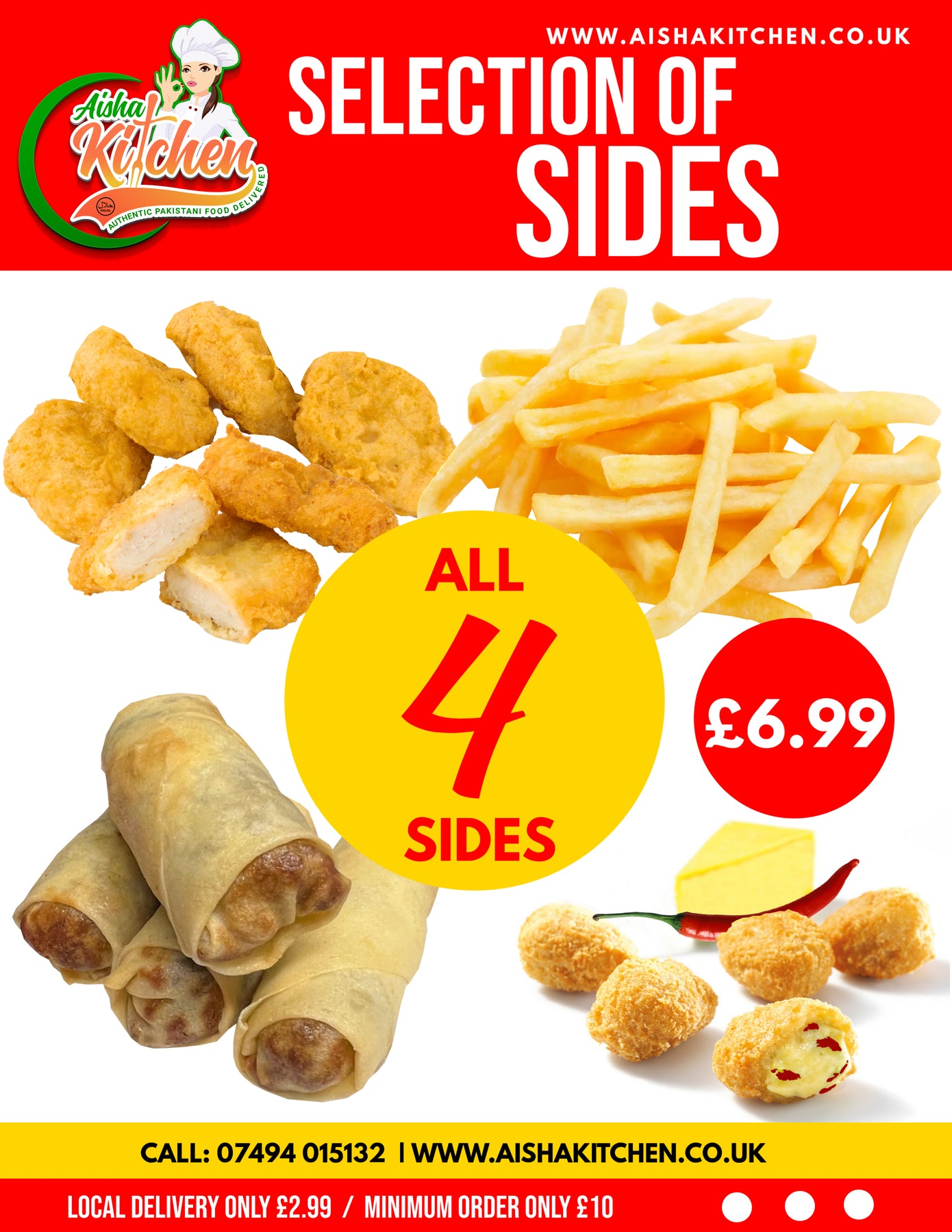 Selection of Sides Box is full with your Favourites