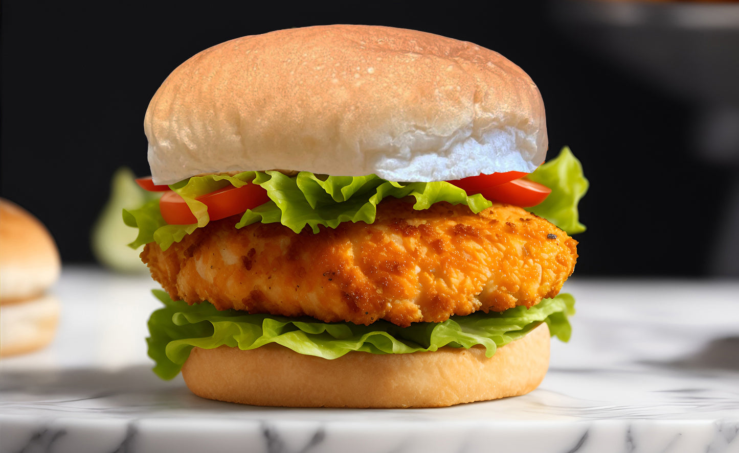 Crispy Chicken (100% Breast) Burger