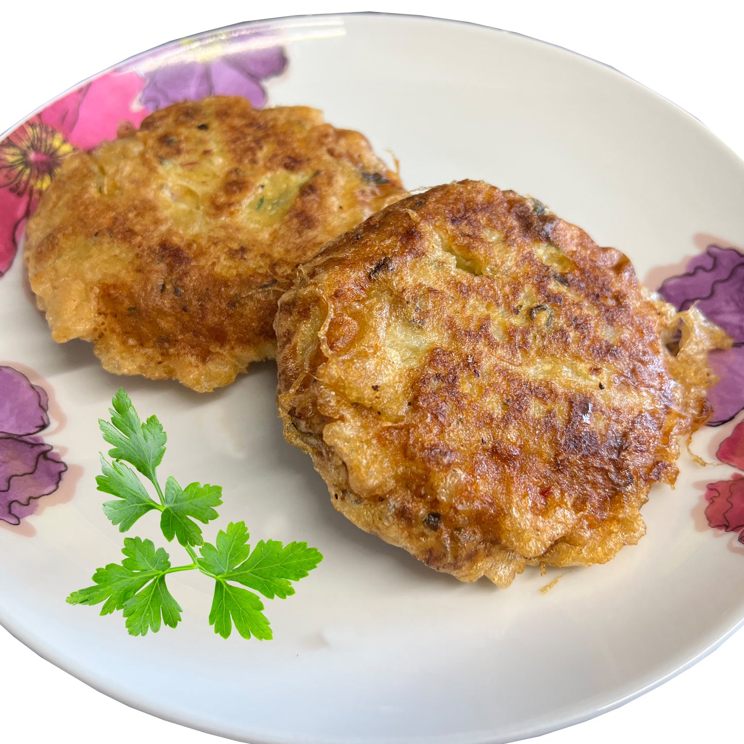 Aloo Tikki Portion 2pcs (Potato Cakes)