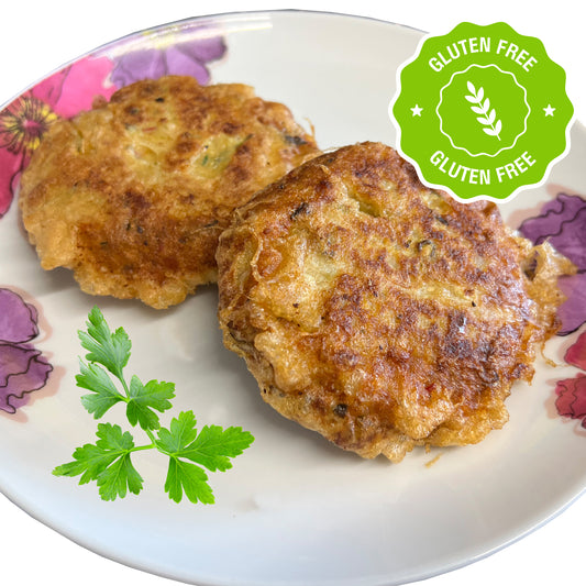 Gluten Free Aloo Tikki Portion 2pcs (Potato Cakes)