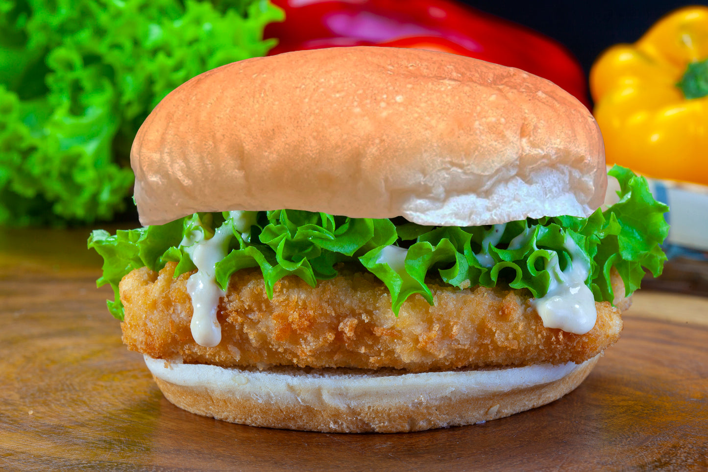 Crispy Battered Fish Fillet Quarter Pounders Burger