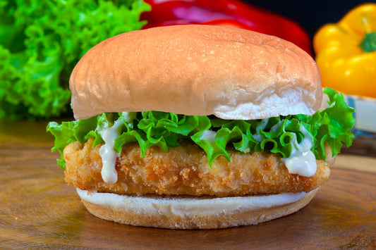 Crispy Battered Fish Fillet Quarter Pounders Burger