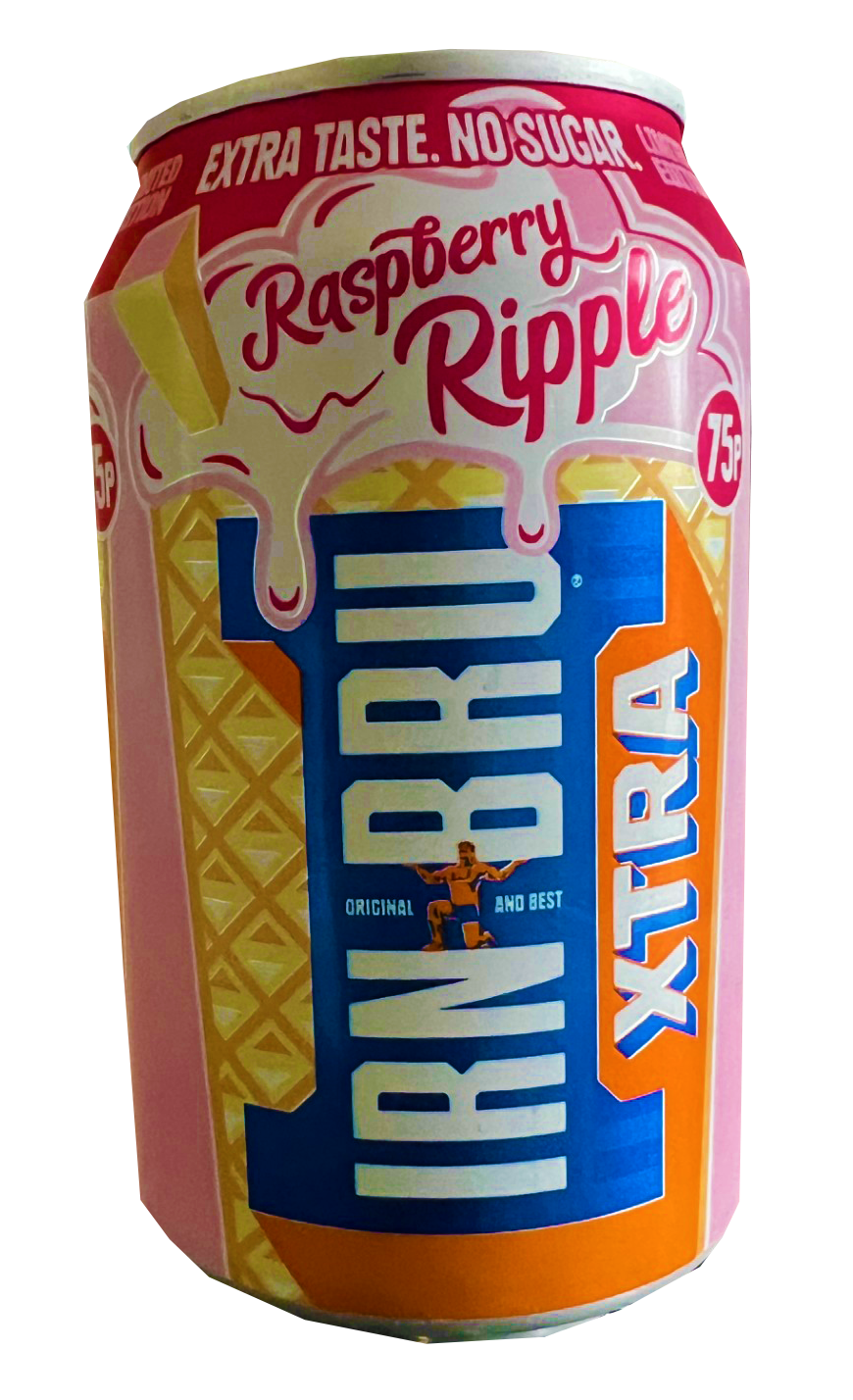 IRN BRU Raspberry Ripple Can 330ml