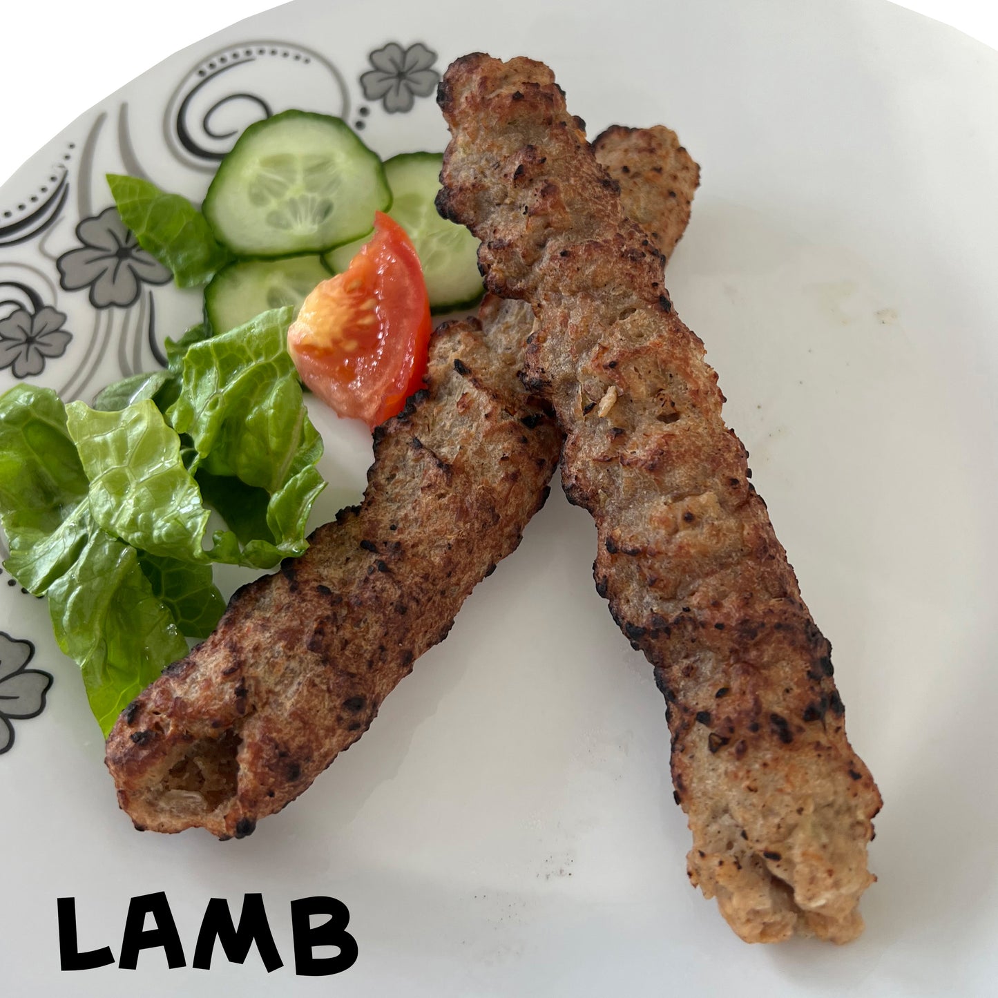 Lamb Seekh Kebab Portion 2pcs