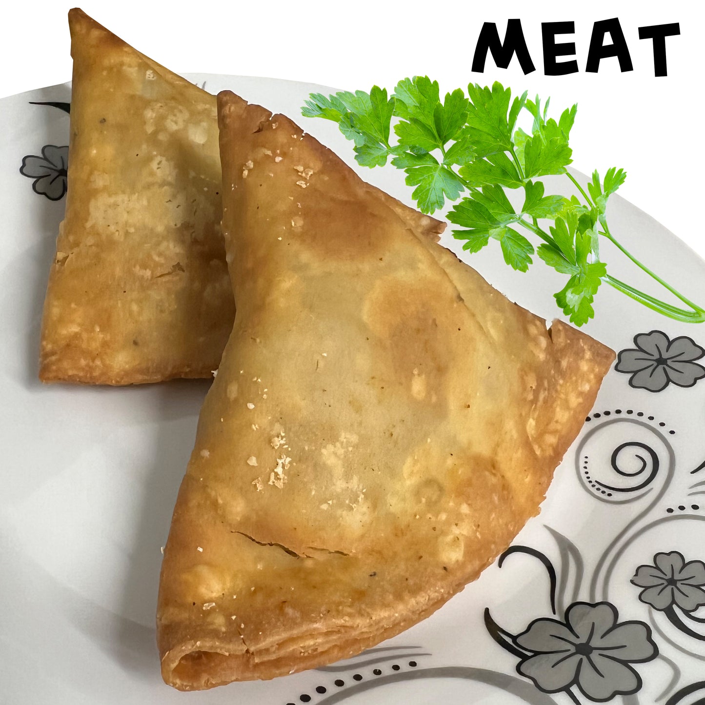 Meat Samosa Portion 2pcs