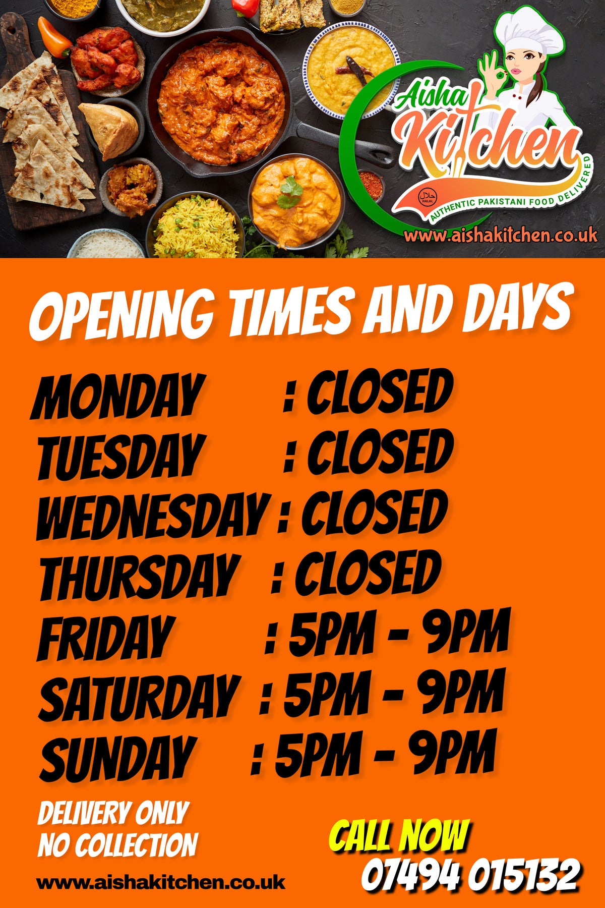 OPENING TIMES