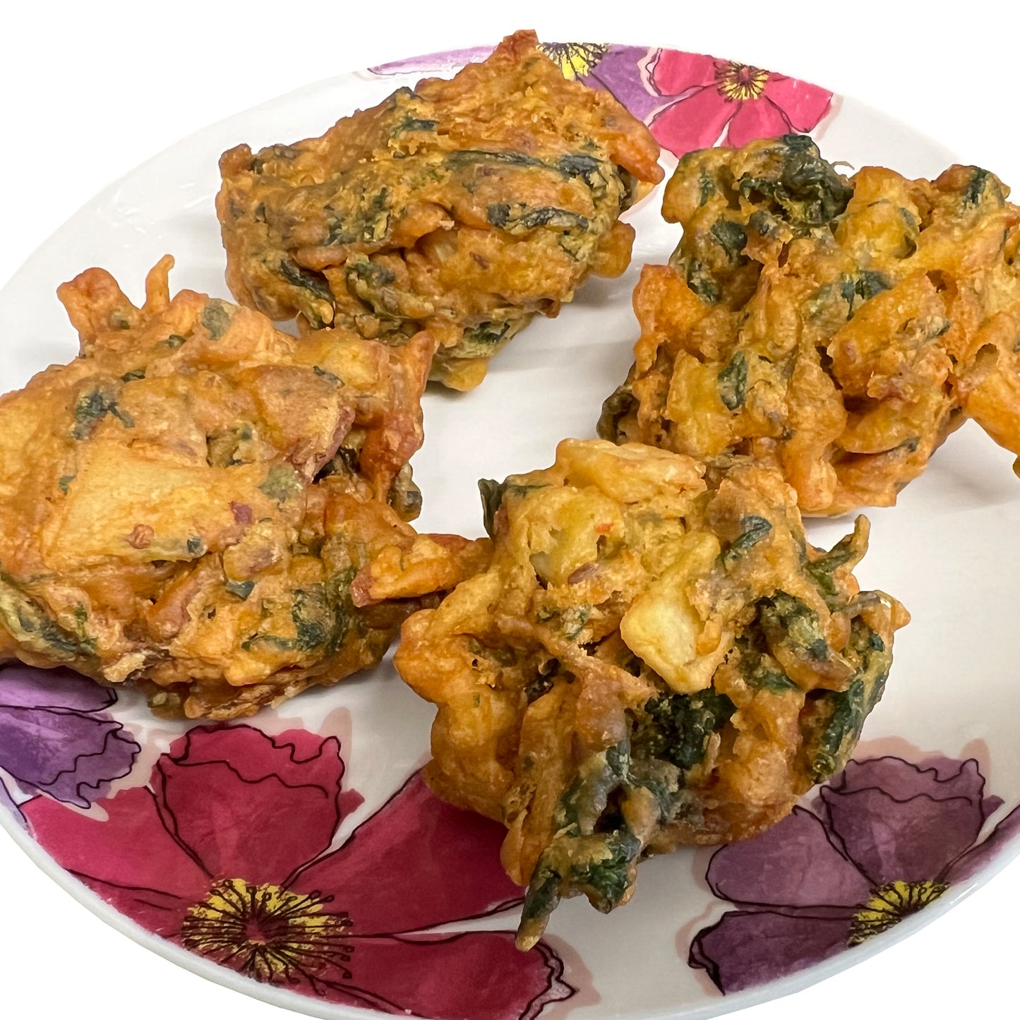 Pakora (Onion Potato Bhajis) Portion 4pcs