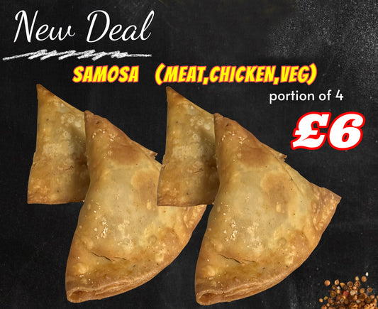 Todays Special 4 Piece SAMOSA Deal