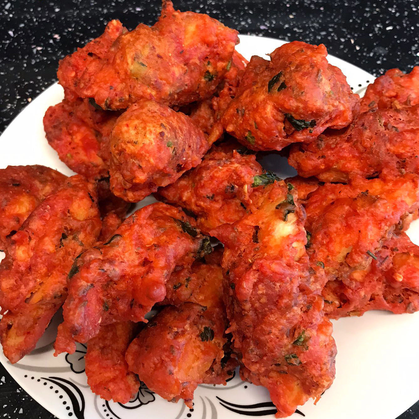 Aisha Kitchen Homemade CHICKEN PAKORA Halal Best Quality and Flavour Great for Party Food 20pack Chicken Pakora