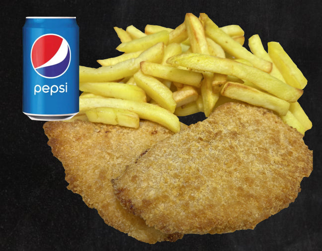 New in This Week Special 2x Chicken Breast Steaks with Chips and Drink